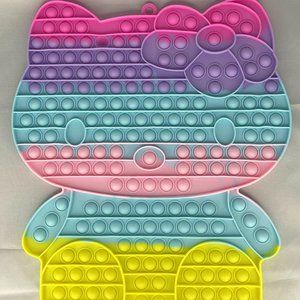 Kitty Extra Jumbo Size Push Bubble Pop Fidget Toy Stress Relief Toy USA SELLER